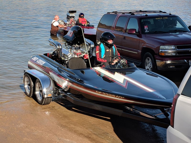 Ramp Action With Boats Kern River