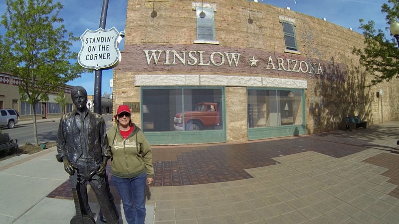 Standin' On The Corner Winslow Arizona