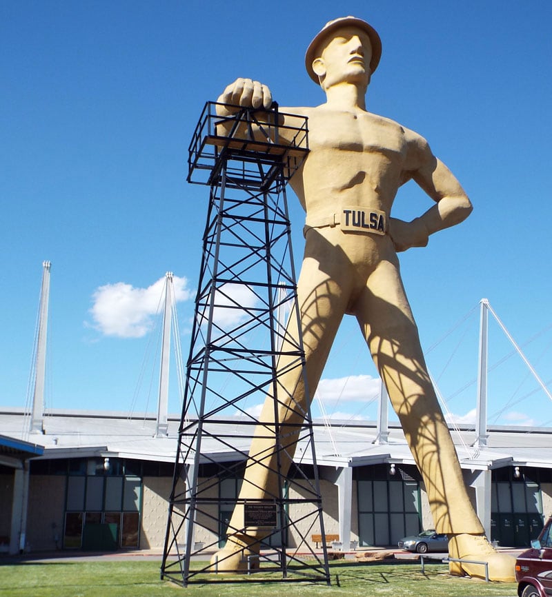 The Golden Driller