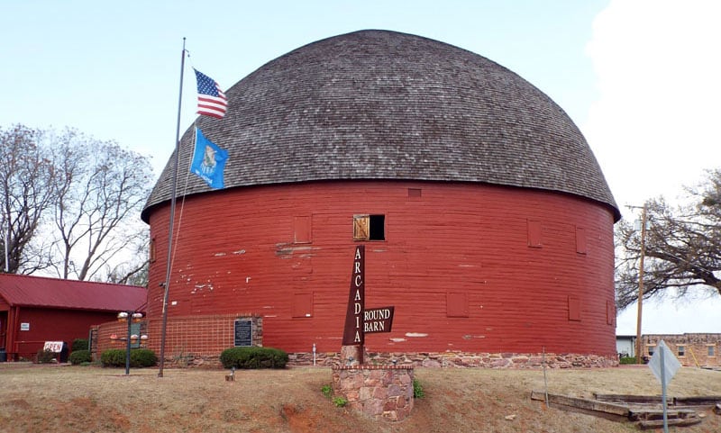 The Round Barn In Arcadia OK