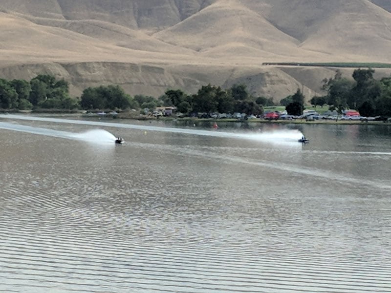 Battling On The Liquid Quarter Mile Boat Races