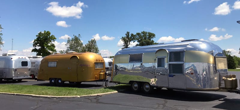 Different Gold Airstreams