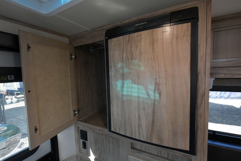 Hidden Hinged Cabinet Palomino Camper