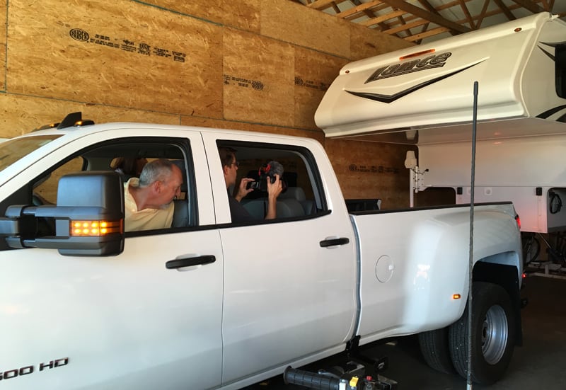 Loading A Lance Camper