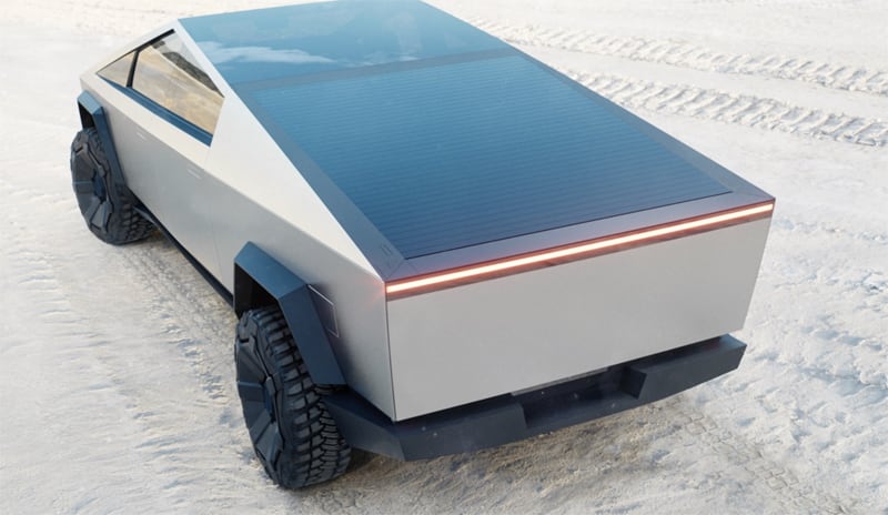 Tesla Cybertruck Solar Panel