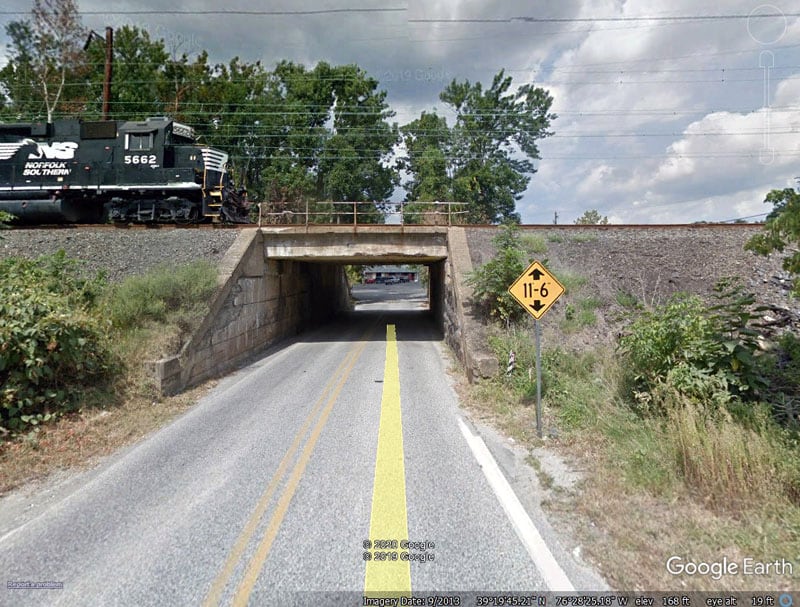 Golden Ring Road Bridge Clearance Height