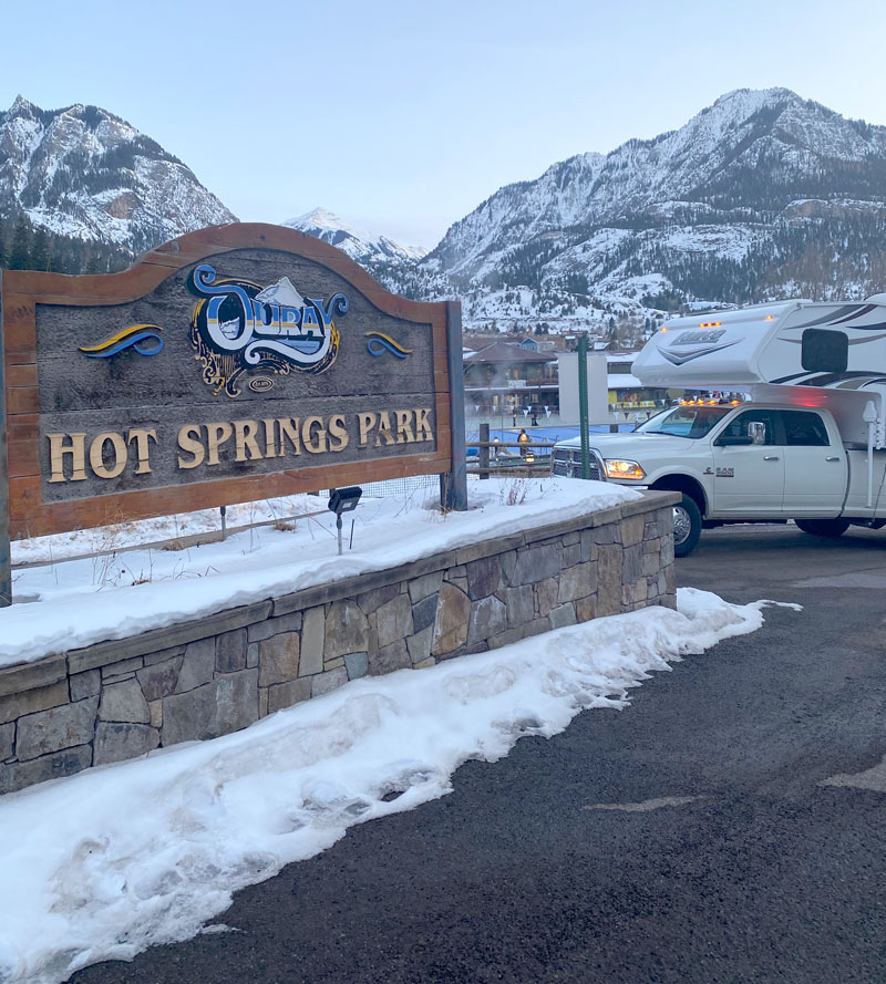 Hot Springs Park Ouray Colorado