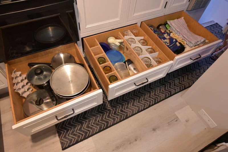 Mercier Kitchen Storage Drawers