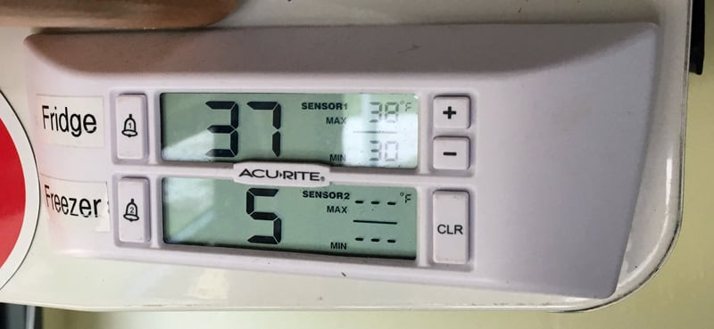 Refrigerator Accurite Temperature