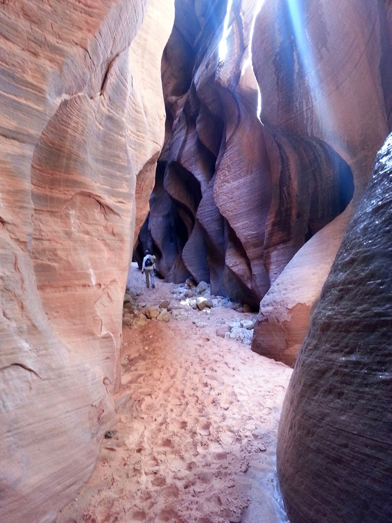 Buckskin Gulch Hike Slot Canyon