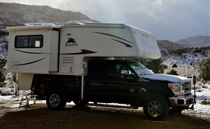 Eagle Cap Camper Near Buckskin Gulch