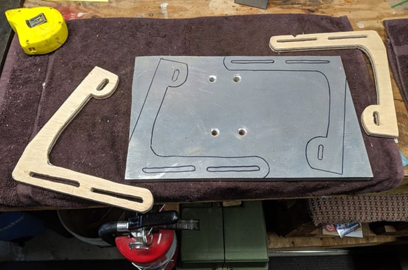 Glowstep Mounting Brackets Making A Template