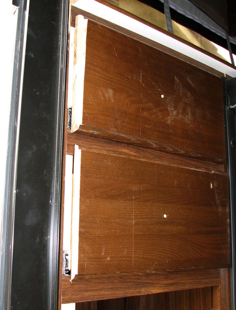 Trim Door Faces For Retractable Screen