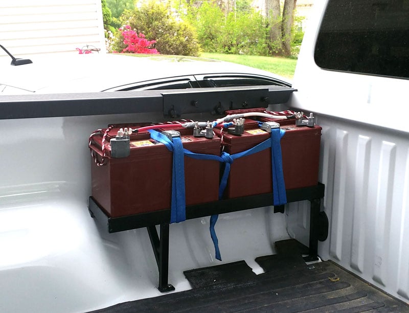 Wheel Well Area Battery Tray 3