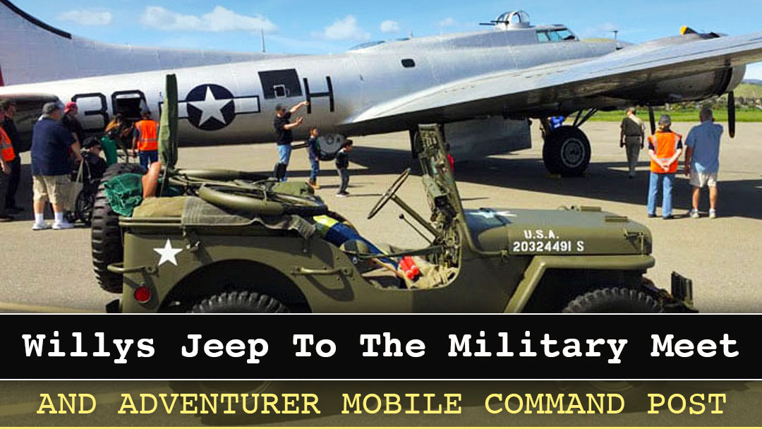 Willys Jeep to the Military Meet