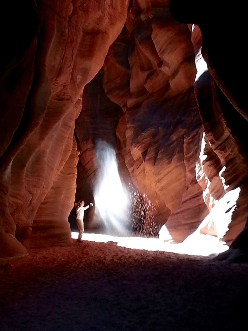 Sunlight Buckskin Gulch Utah