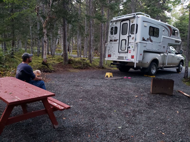 Camping At Terra Nova National Park Newfoundland