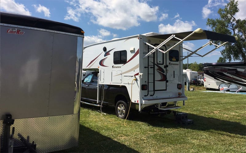 Dry Camping At The Oshkosh Fly In, Wisconsin