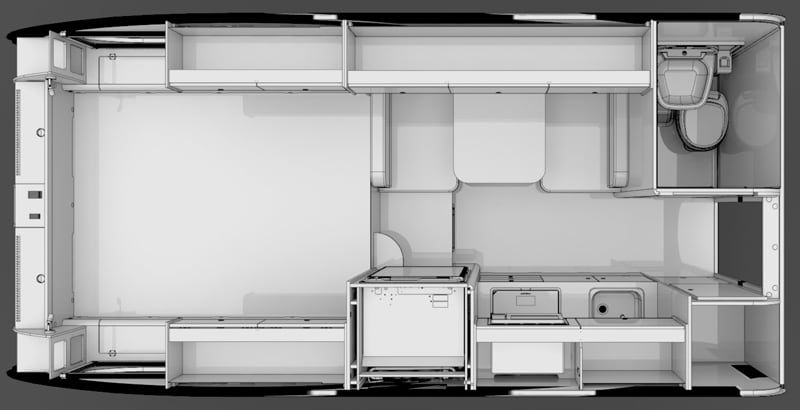 Cirrus 820 Floorplan 2021