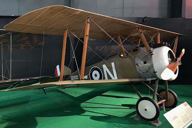 Peashooter And Sopwith Camel Planes