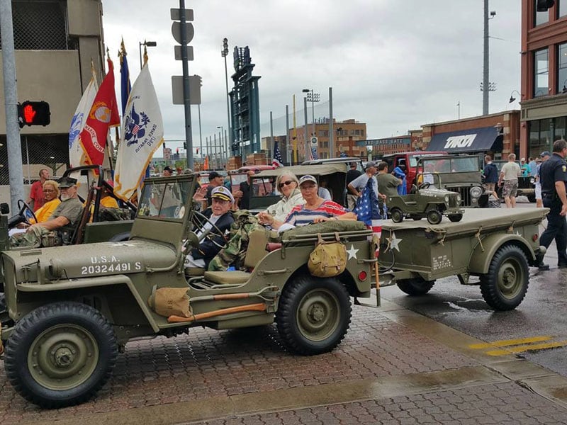 Toledo Ohio 75th Anniversary Of The Jeep