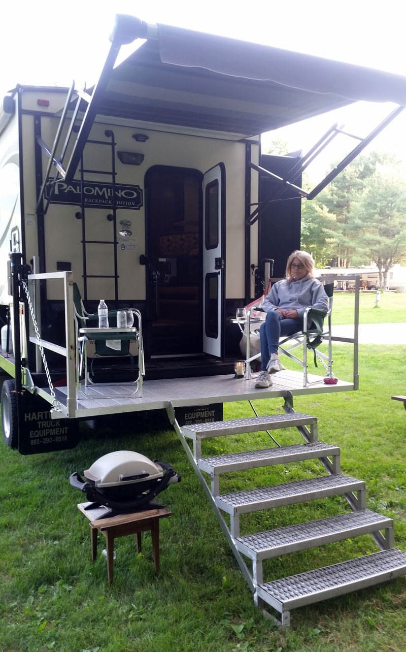 Aluminum Deck Fabrication Project Palomino Camper