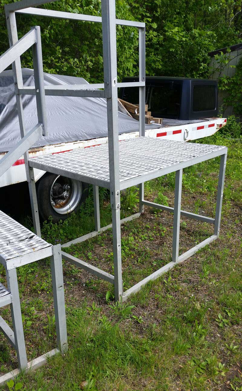 Aluminum Deck Fabrication Project