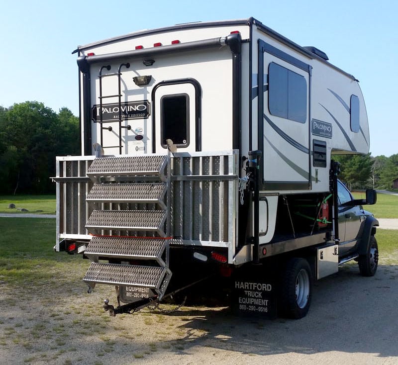 Aluminum Deck Travel Position