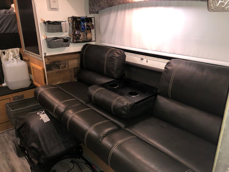 Slide-Out Sofa Mod  Truck Camper Adventure