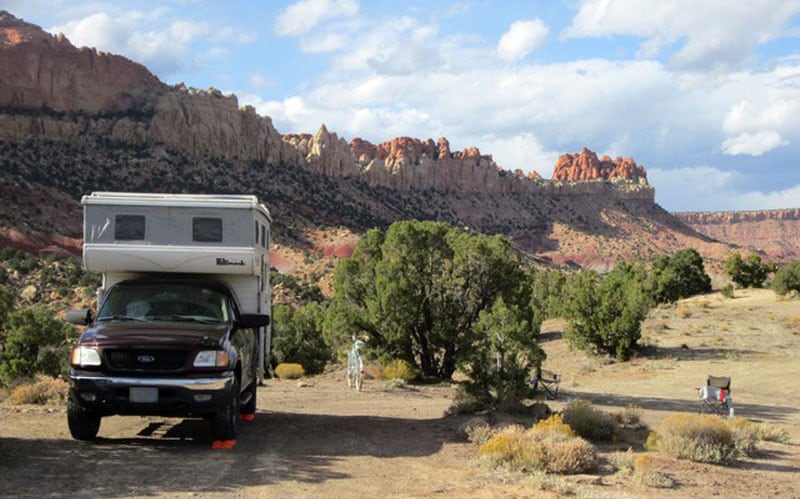 Capitol Reef Hallmark Camper