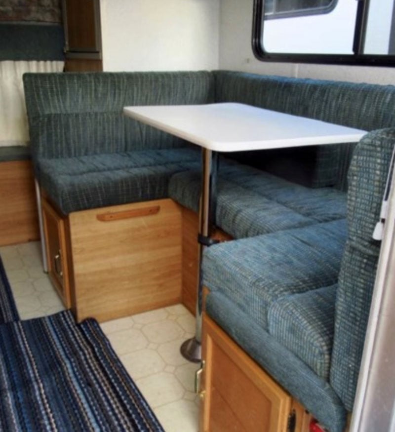 Dinette Original To Lance Camper