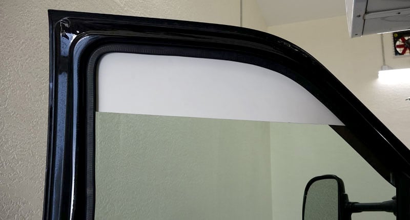 Easy Truck Door Shade Blocks Sun Driving