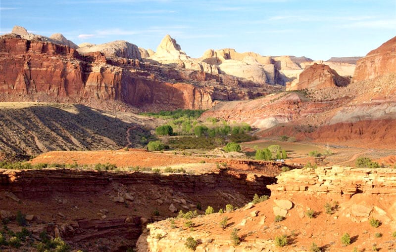 Fruita Valley From Top Of The Trail