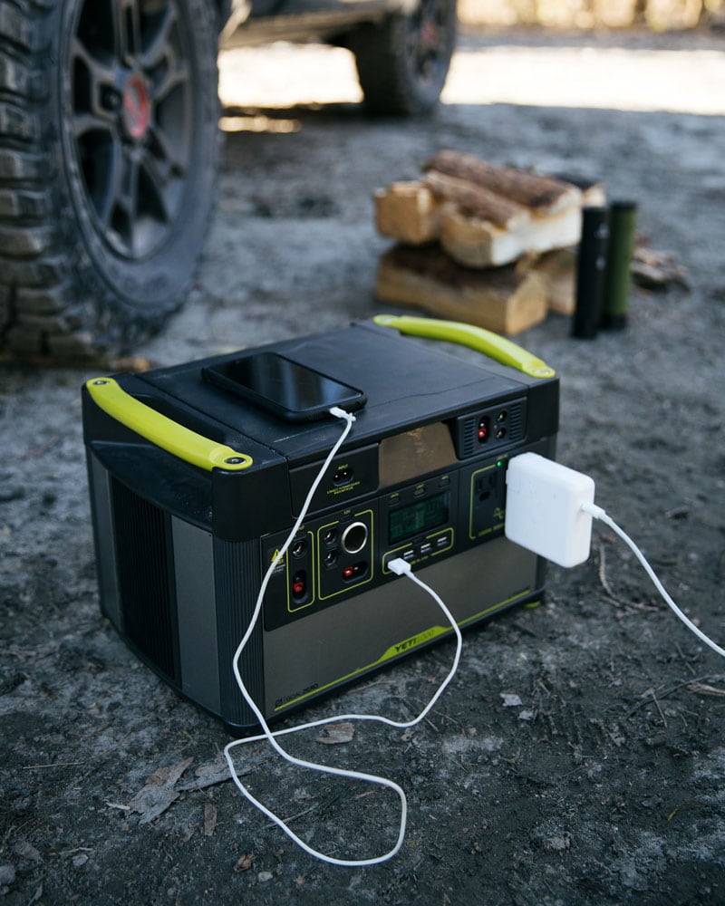 Goal Zero Yeti 1000 Camping