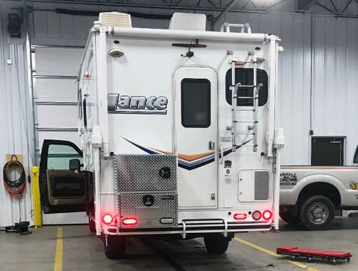 Grill And Griddle Box Mounted On Bumper