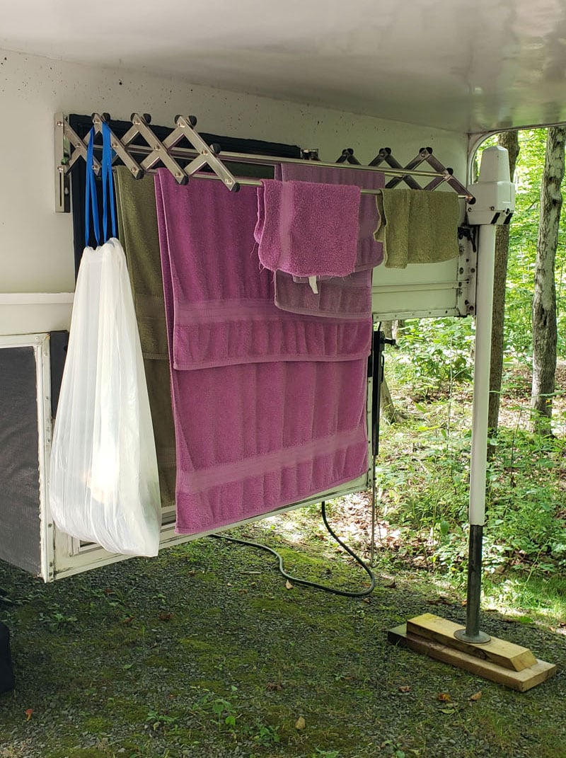 Clothes hanger online for outside