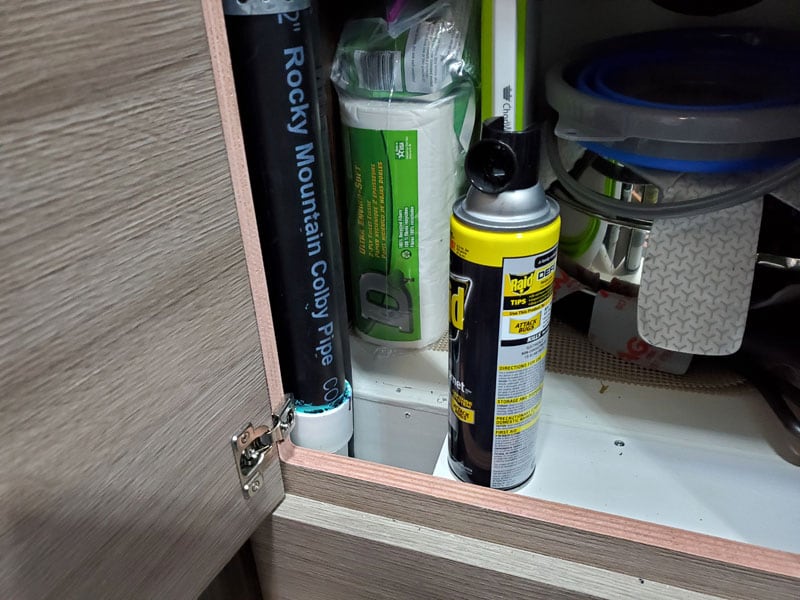 Pull Out Wire Shelving Under Sink Area