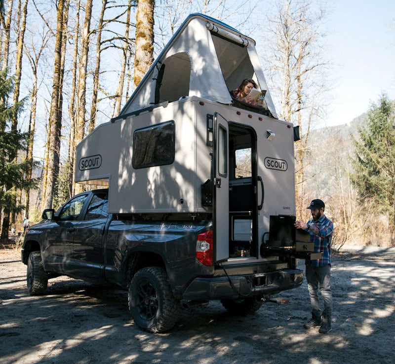 Roost Roof Top Pop Up Tent Scout Camper