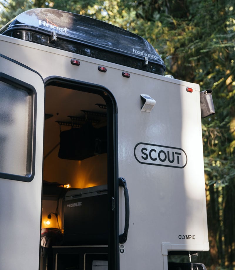 Scout Olympic Camper Outside Lights