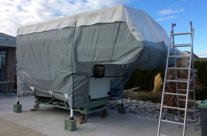 Truck Camper Protective Winter Cover