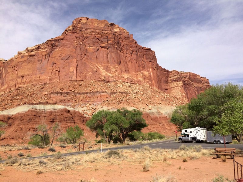 Capitol Reef Visitor Center At Fruita