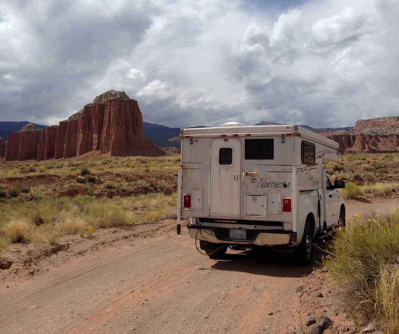 Along The Cathedral Valley Road