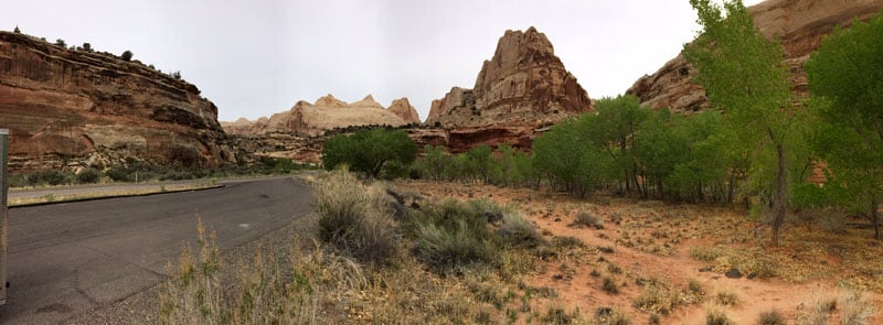 Scenic Capitol Reef Park