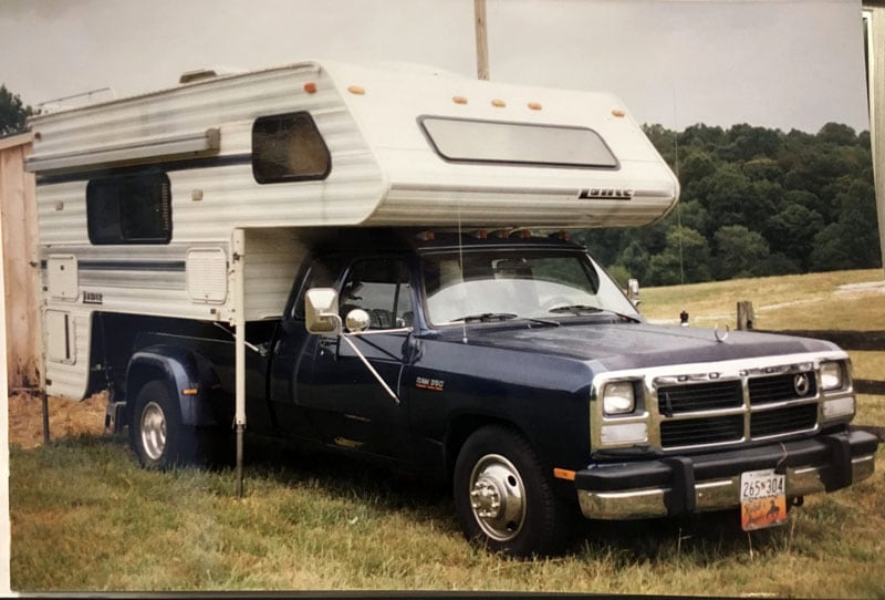 1992 Lance 1191 on 1992 Ram Truck