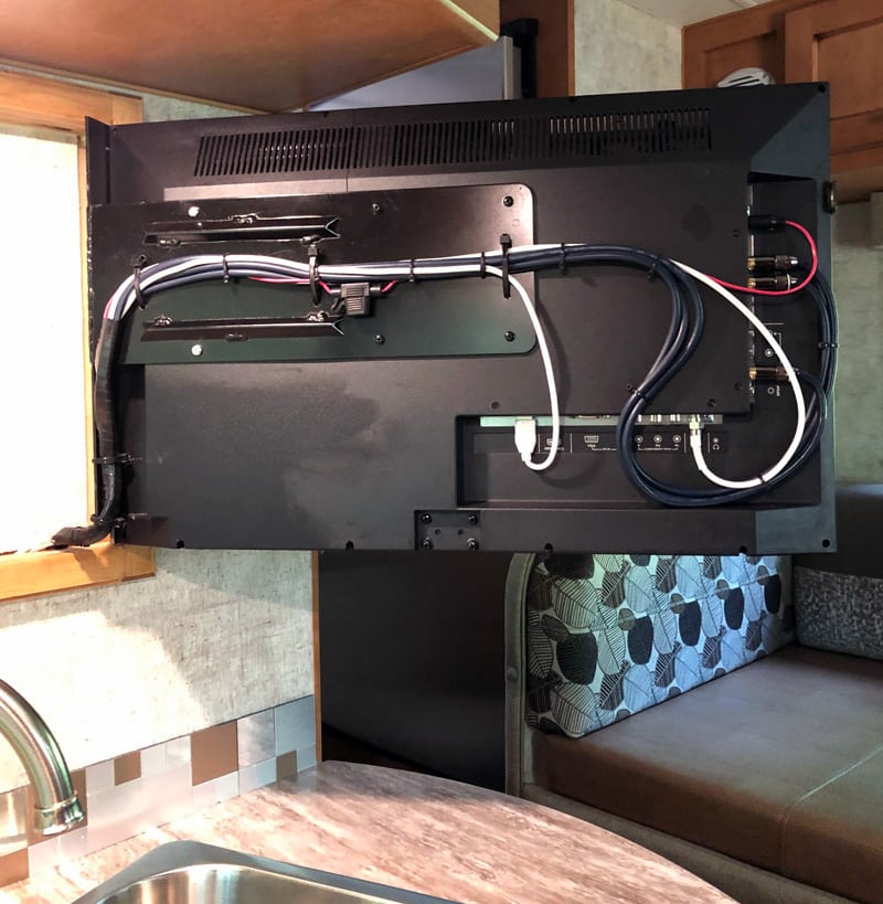 12V Flush Mount TV Wiring