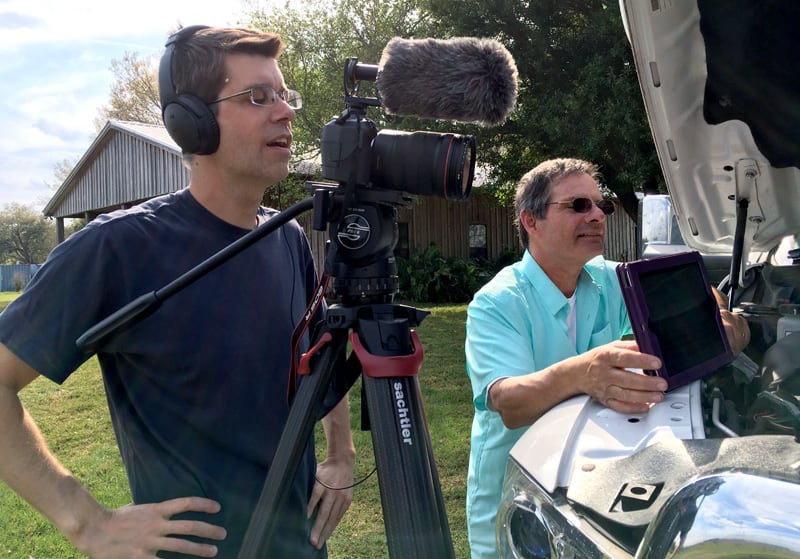 Filming Diesel Versus Gas