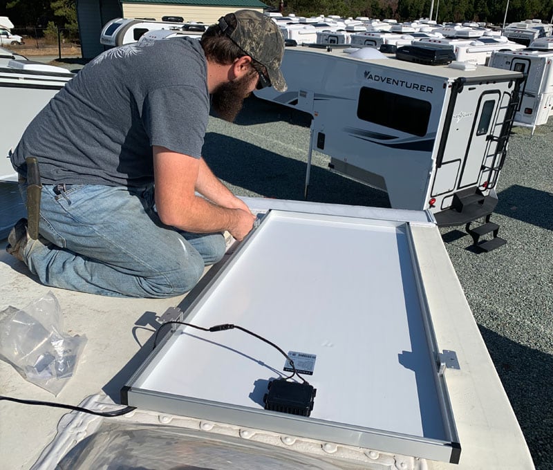 Josh Michels Hooking Up Solar