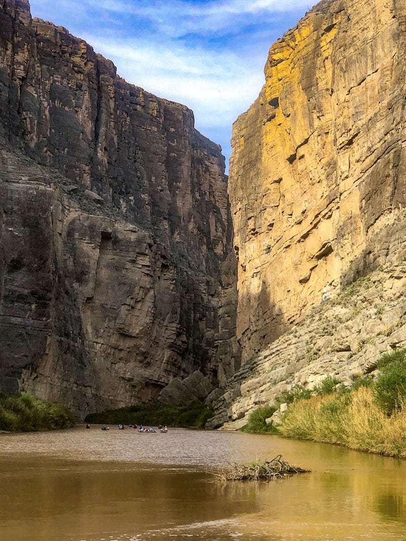 A Closer View Of Santa Elena Canyon