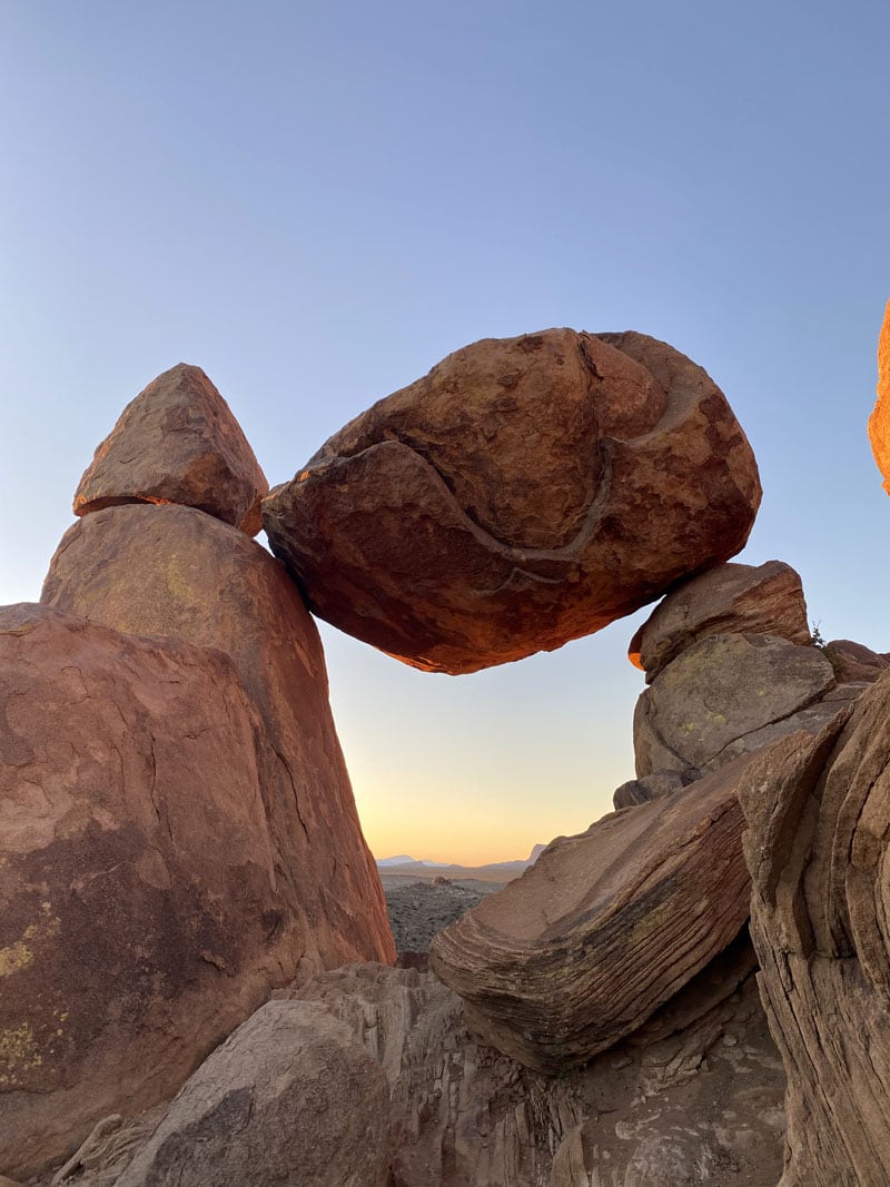 Balanced Rock Big Bend