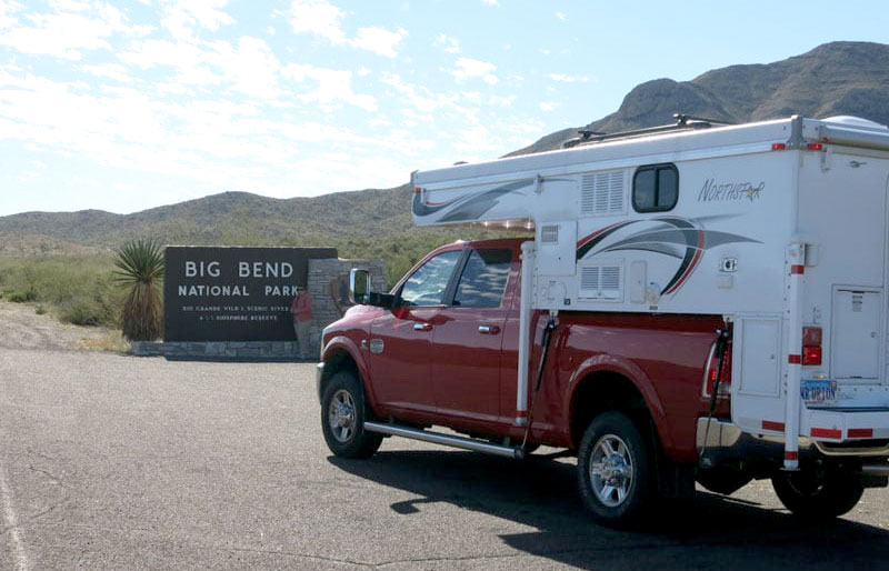 Big Bend National Park Sign